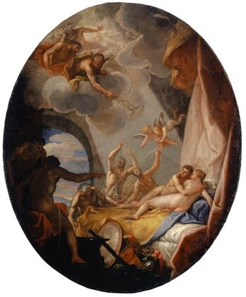 Mars and Venus Surprised by the Gods
