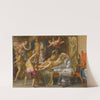 Mars And Venus Surprised By Vulcan by Joachim Wtewael