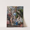 Mars and Venus Surprised By Vulcan by Joachim Wtewael