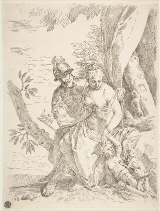 Mars, Venus and Cupid (ca. 1637–39)