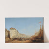 Marseille, le vieux port (before 1868) by Félix Ziem
