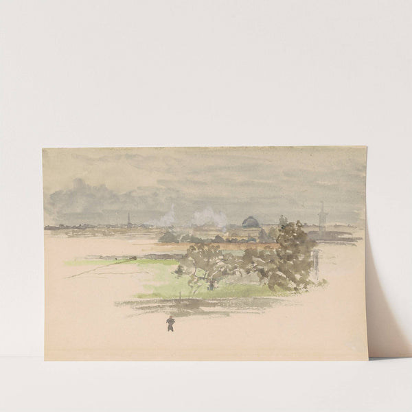 Marsh in Zeeland (c. 1900) by James Abbott McNeill Whistler