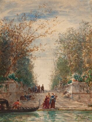 Martigues, Venise, L’entrÃ©e Du Jardin FranÃ§ais