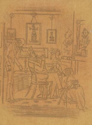 Martin Chuzzlewit; Meekness of Mr. Pecksniff and his charming daughters