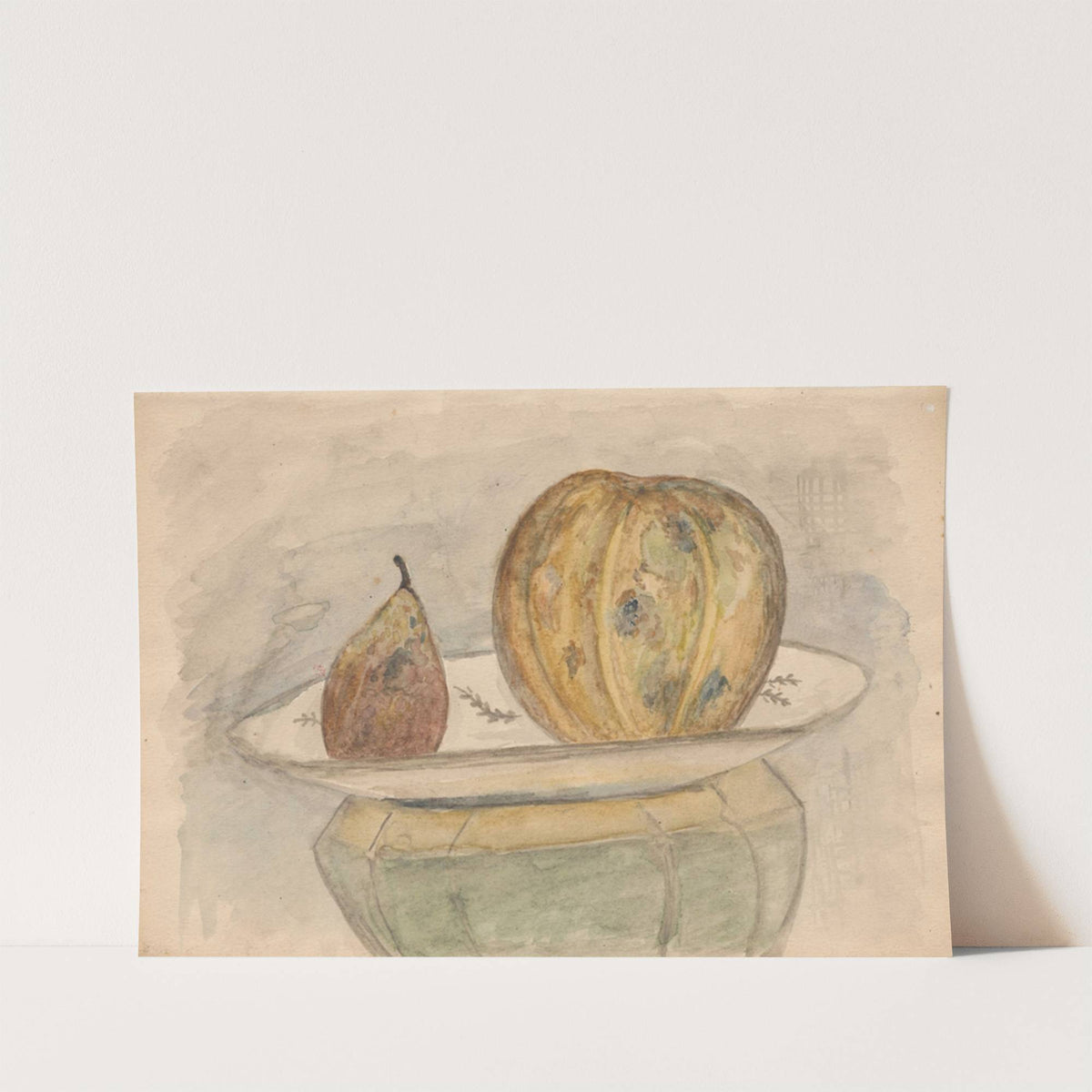 Martwa natura z melonem (1923) by Tadeusz Makowski