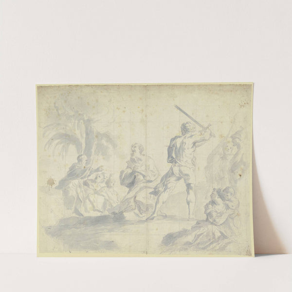 Martyrium des Apostel Paulus by Johann Baptist Zimmermann  