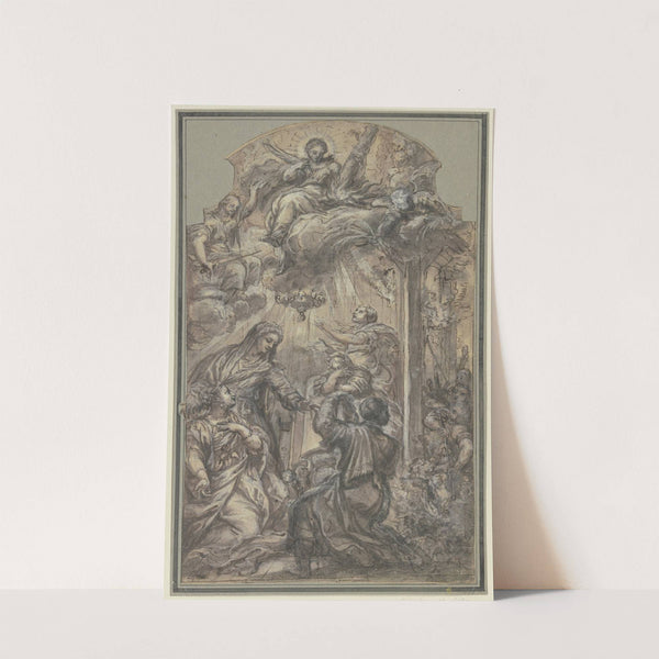 Martyrium eines Jesuiten by Lazzaro Baldi