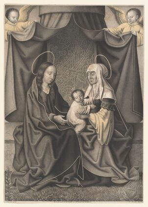 Mary and Anna with the Christ Child (1823)