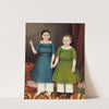 Mary and Francis Wilcox (1845) by Joseph Whiting Stock