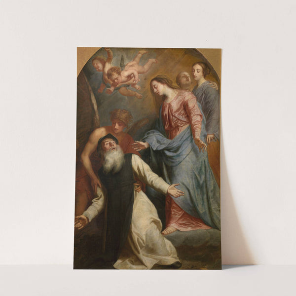 Mary Appears to Saint William of Aquitaine by Pieter Thijs