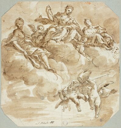 Mary as Queen of Heaven or Apotheosis of Saint