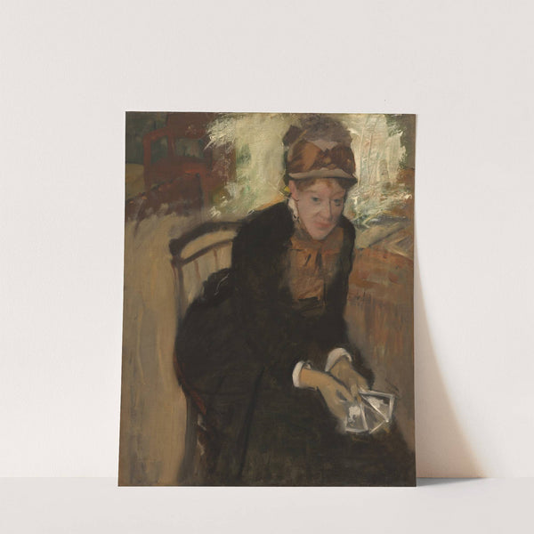 Mary Cassatt (c. 1880-1884) by Edgar Degas