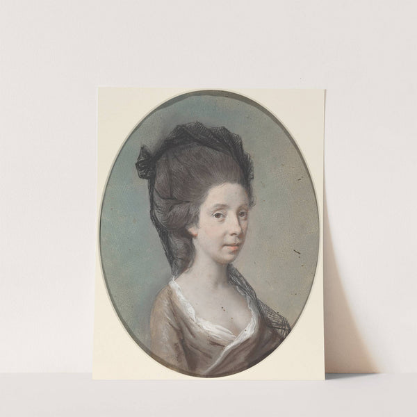 Mary Fox by Hugh Douglas Hamilton