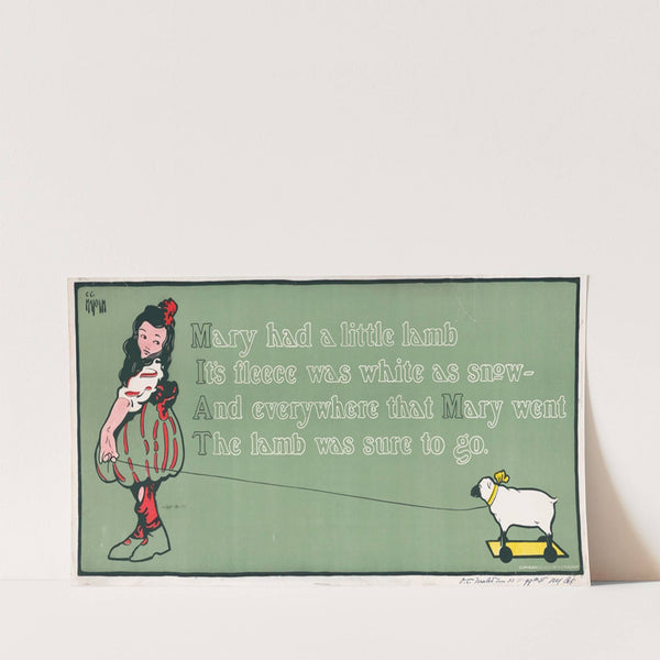 Mary had a little lamb (1903) by O.C Malcolm