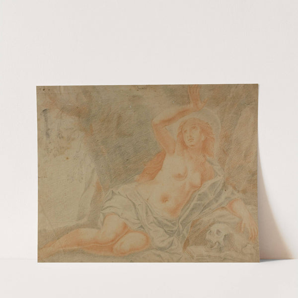 Mary Magdalene by After Claude Mellan