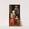 Mary Salome and Zebedee with their Sons James the Greater and John the Evangelist (c.1511) by Hans von Kulmbach