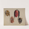 Masks by Louis Plogsted