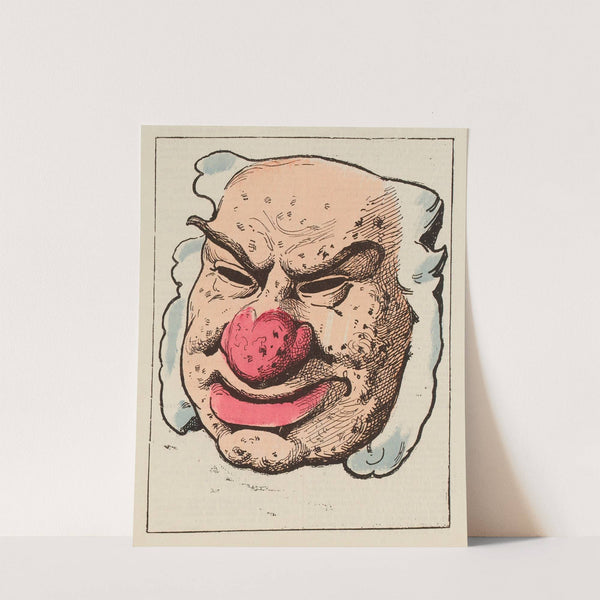 Masque pour Mardi-Gras by André Gill