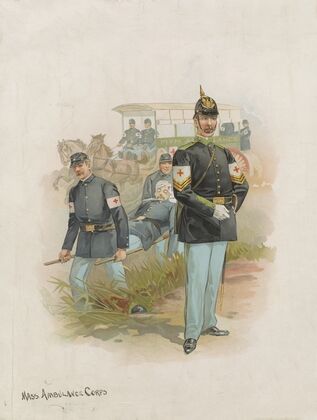 Mass. ambulance corps (1895)