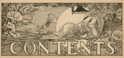 Masthead illustrations for Lamb’s Tales from Shakespeare – Contents (1917-1918)