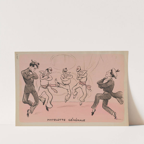 Matelotte générale (1924) by Georges Goursat (Sem)