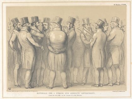 Materials for a Strong and Adhesive Government: A peep into the Lobby, on the Occasion of a Late Division