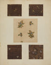Materials from Patchwork Bedspread