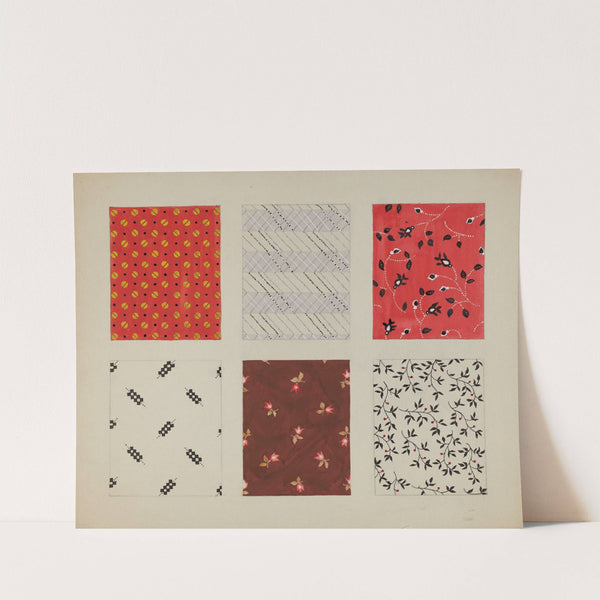 Materials from Quilt by Dorothy Posten