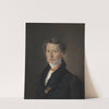 Mathias Friis von Irgens-Bergh, Danish Chargé d’Affaires in Dresden (1824) by Christian Albrecht Jensen