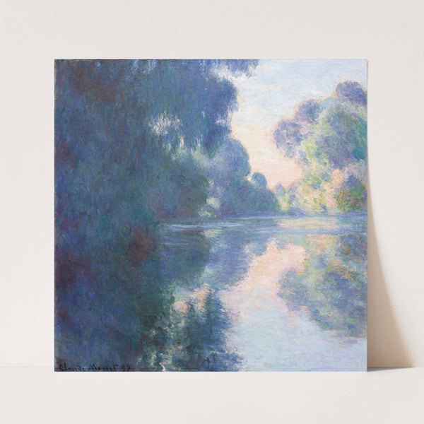 Matinée sur la Seine (1897) by Claude Monet