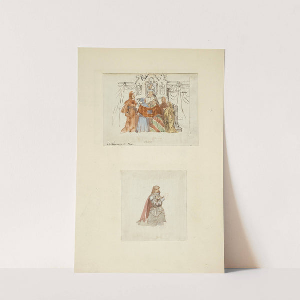 Matrimonio 1200; [Kneeling knight] by Stewart Watson