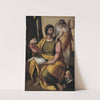 Matthew the Evangelist with Benefactor by Perino Del Vaga