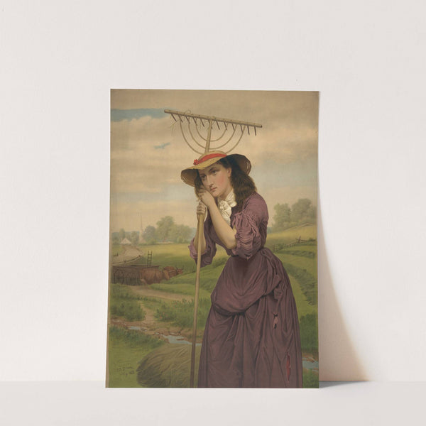 Maud Muller (1868) by John George Brown