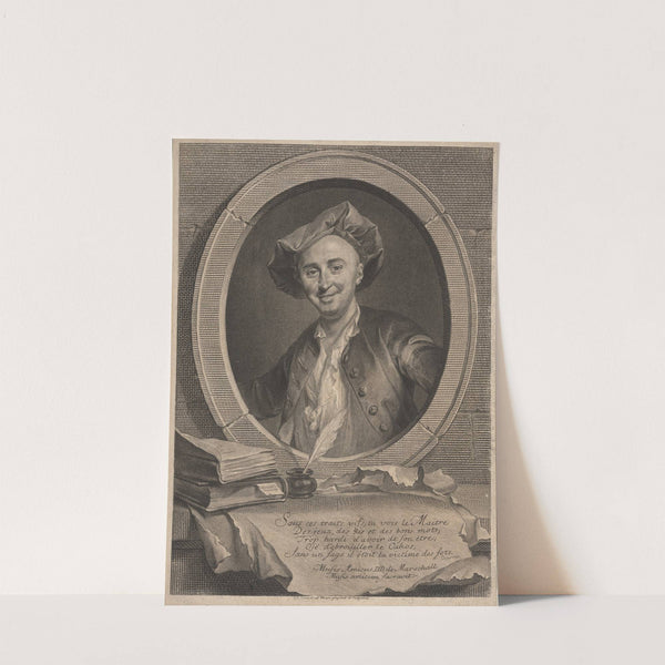 Maurice Quentin de la Tour (1704) by Georg Friedrich Schmidt