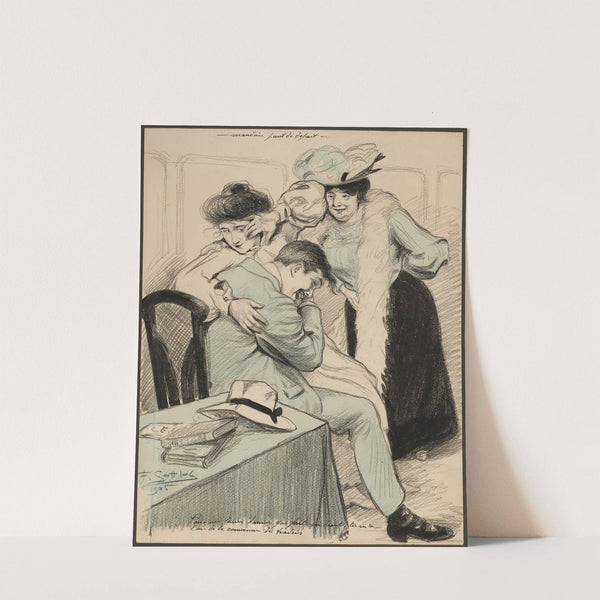 Mauvais point de départ (1905) by Fernand Louis Gottlob