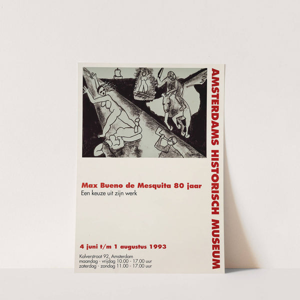 Max Bueno de Mesquita 80 jaar (1993) by Edo Mulder