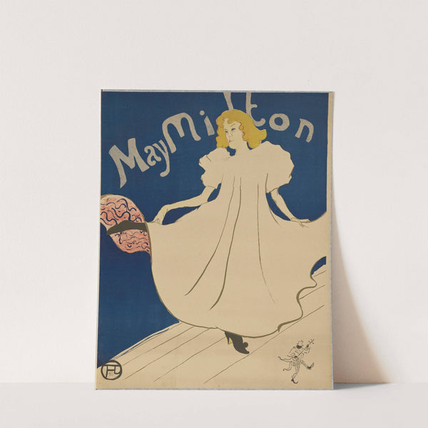 May Milton (1895) by Henri de Toulouse-Lautrec