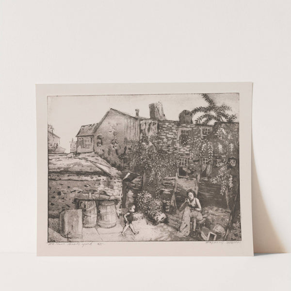 McKee’s Back Yard (1938-1941) by Raymond Steth