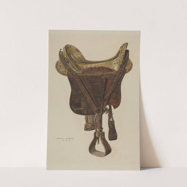 McLellan Saddle by Walter Praefke