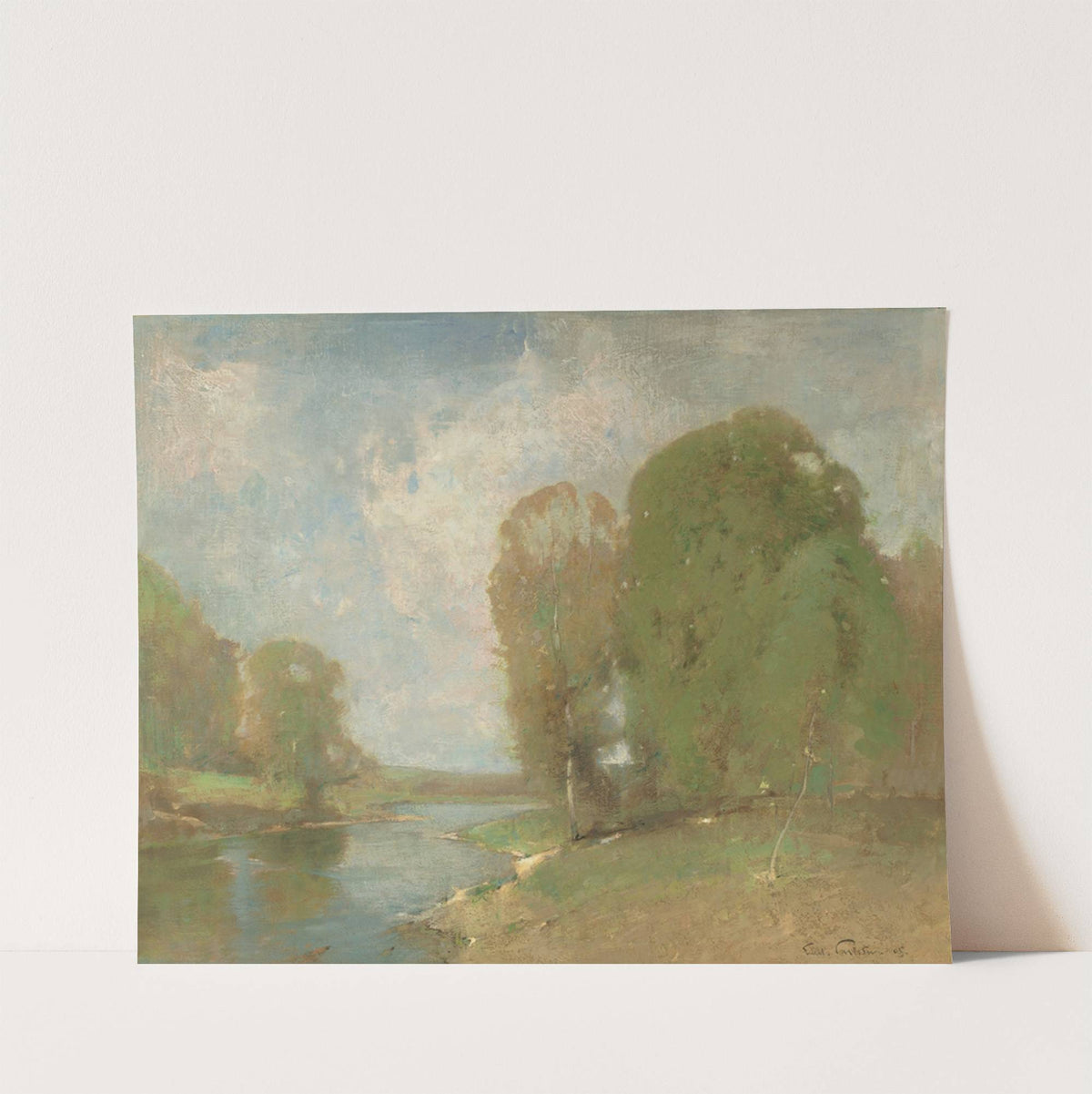 Meadow Brook (1905) by Emil Carlsen