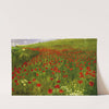 Meadow with Poppies by Pál Szinyei Merse