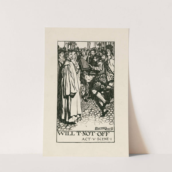 Measure for measure; Will T not off Act V Scene I (1900) by Byam Shaw