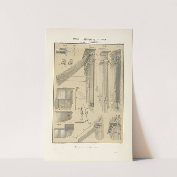 Mécaniques pour les banes extérieures. by Jules Verdellet