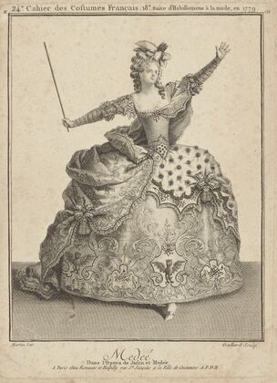 Medée, dans l’opéra de Jason et Medée (1779)