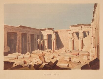 Medinet Abou (1839)