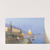 Mediterranean Landscape by Georg Fischhof