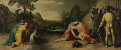Meeting of Jacob and Esau