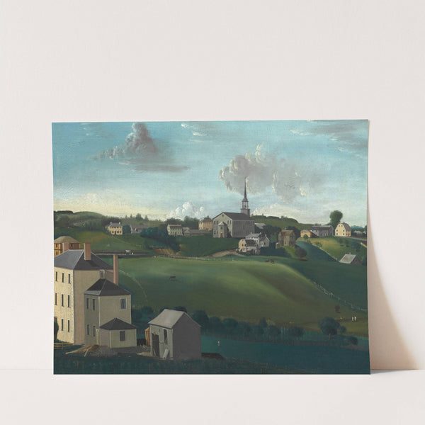 Meetinghouse Hill, Roxbury, Massachusetts (1799) by John Ritto Penniman