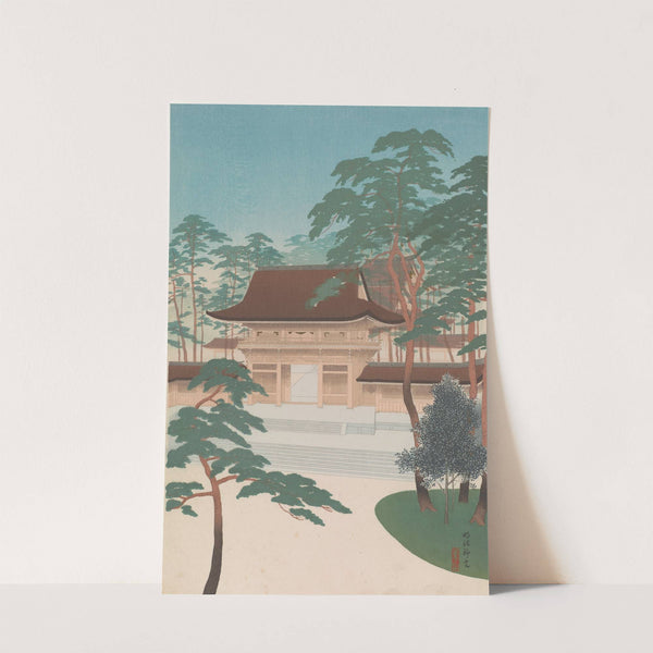 Meiji Shrine (1922) by Negoro Raizan