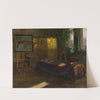 Mein Maleratelier in Abbazia (around 1900) by Leontine von Littrow